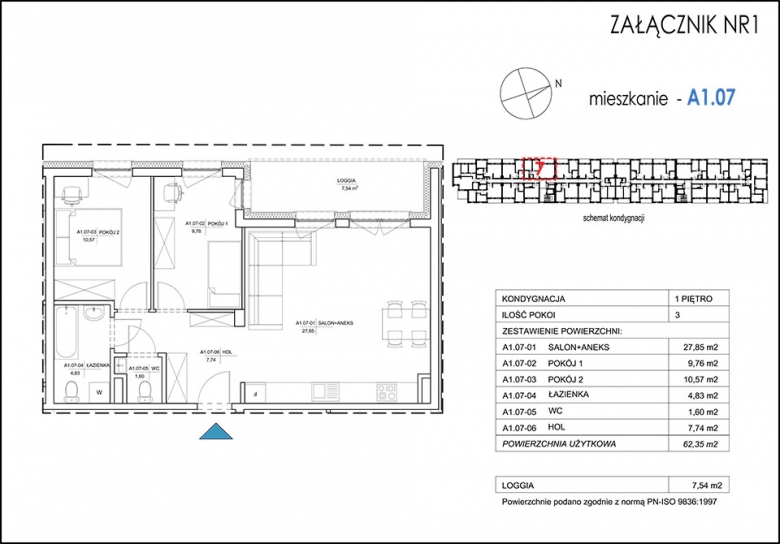 Apartament nr. A1.07